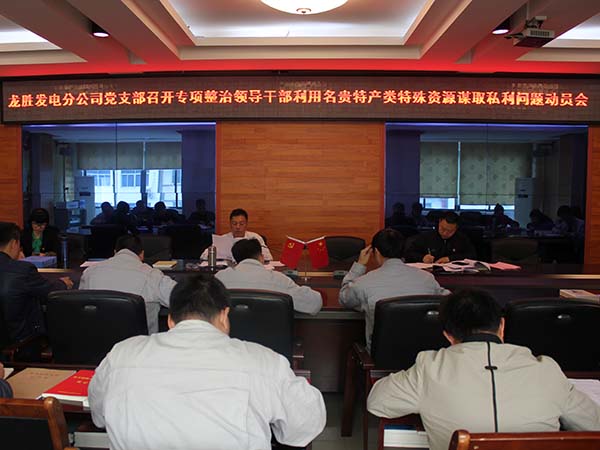 龍勝發(fā)電分公司召開(kāi)集中整治領(lǐng)導(dǎo)干部利用名貴特產(chǎn)類(lèi)特殊資源謀取私利問(wèn)題工作會(huì)圖片.jpg
